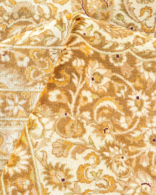 Traditional Mogul Ivory Wool Area Rug 8' 1" x 10' 3" - Solo Rugs
