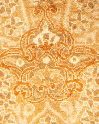Traditional Mogul Brown Wool Area Rug 4' 7" x 7' 1" - Solo Rugs