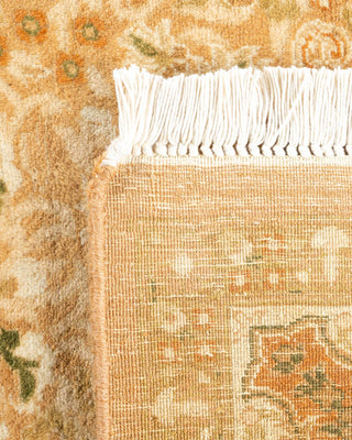 Traditional Mogul Brown Wool Area Rug 4' 7" x 7' 1" - Solo Rugs