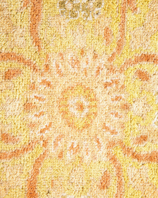 Traditional Mogul Brown Wool Area Rug 6' 2" x 9' 4" - Solo Rugs