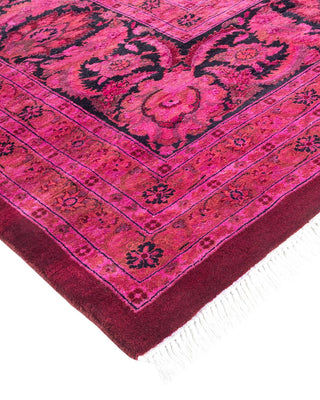 Fine Vibrance, One-of-a-Kind Handmade Area Rug - Purple, 17' 8" x 12' 3" - Solo Rugs