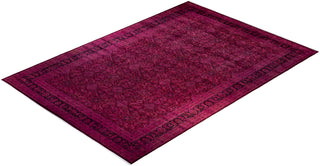 Fine Vibrance, One-of-a-Kind Handmade Area Rug - Purple, 17' 8" x 12' 3" - Solo Rugs
