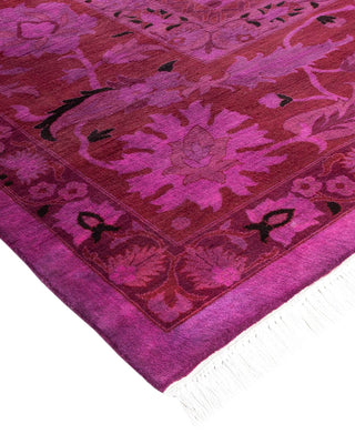 Fine Vibrance, One-of-a-Kind Handmade Area Rug - Purple, 15' 5" x 12' 2" - Solo Rugs