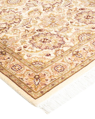 Traditional Mogul Ivory Wool Runner 2' 7" x 8' 3" - Solo Rugs