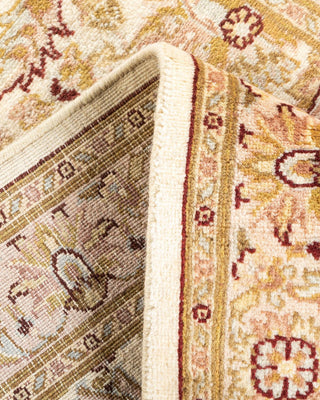Traditional Mogul Ivory Wool Runner 2' 7" x 8' 3" - Solo Rugs
