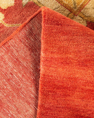 Contemporary Eclectic Orange Wool Area Rug 11' 10" x 18' 2" - Solo Rugs