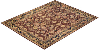 Traditional Mogul Red Wool Area Rug 12' 2" x 15' 5" - Solo Rugs