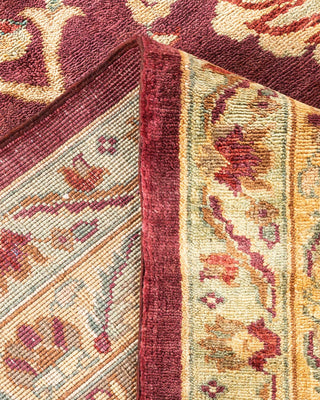 Contemporary Eclectic Red Wool Area Rug 11' 8" x 18' 2" - Solo Rugs