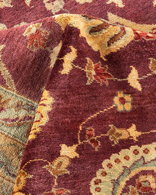 Contemporary Eclectic Red Wool Area Rug 11' 8" x 18' 2" - Solo Rugs