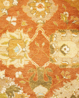 Contemporary Eclectic Ivory Wool Area Rug 8' 1" x 10' 1" - Solo Rugs