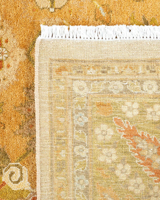 Contemporary Eclectic Ivory Wool Area Rug 8' 1" x 10' 1" - Solo Rugs
