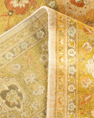 Contemporary Eclectic Ivory Wool Area Rug 8' 1" x 10' 1" - Solo Rugs