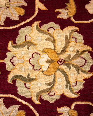 Traditional Mogul Red Wool Area Rug 12' 2" x 15' 3" - Solo Rugs