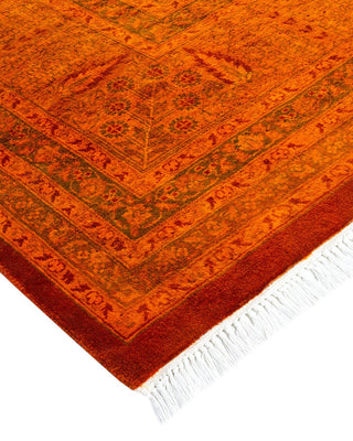 Fine Vibrance, One-of-a-Kind Handmade Area Rug - Yellow, 17' 1" x 9' 4" - Solo Rugs