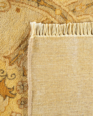 Contemporary Eclectic Ivory Wool Area Rug 9' 1" x 12' 0" - Solo Rugs