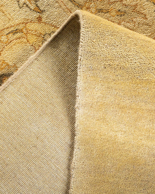Contemporary Eclectic Ivory Wool Area Rug 9' 1" x 12' 0" - Solo Rugs