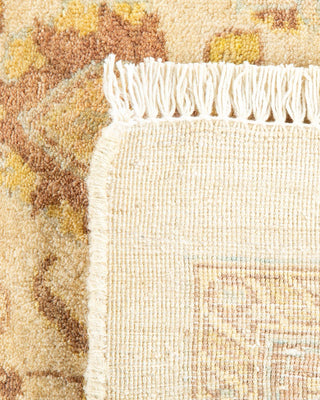 Traditional Mogul Ivory Wool Area Rug 8' 2" x 9' 10" - Solo Rugs