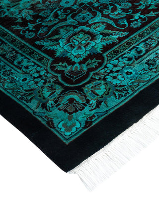 Fine Vibrance, One-of-a-Kind Handmade Area Rug - Black, 18' 3" x 12' 1" - Solo Rugs