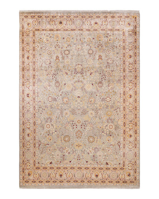 Mogul, One-of-a-Kind Hand-Knotted Area Rug - Ivory, 9' 0" x 13' 5" - Solo Rugs
