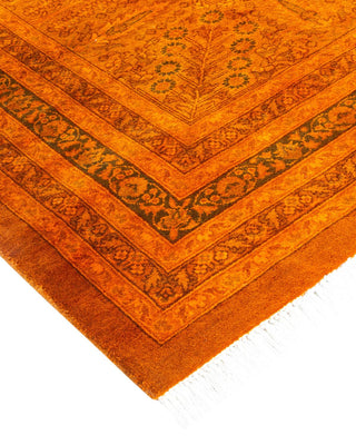 Fine Vibrance, One-of-a-Kind Handmade Area Rug - Orange, 18' 2" x 11' 10" - Solo Rugs