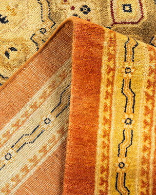 Contemporary Eclectic Brown Wool Area Rug 12' 1" x 17' 8" - Solo Rugs