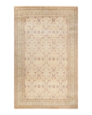 Traditional Mogul Beige Wool Runner 8' 3" x 13' 4" - Solo Rugs