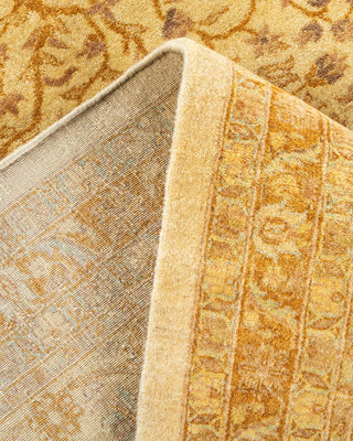 Traditional Mogul Ivory Wool Area Rug 8' 2" x 10' 1" - Solo Rugs