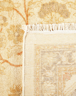 Traditional Mogul Ivory Wool Area Rug 8' 1" x 10' 4" - Solo Rugs
