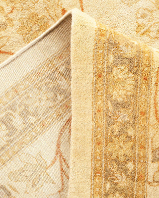 Traditional Mogul Ivory Wool Area Rug 8' 1" x 10' 4" - Solo Rugs