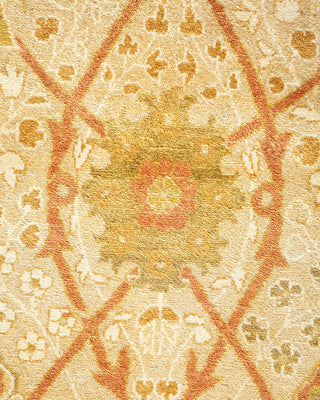 Traditional Mogul Ivory Wool Area Rug 8' 2" x 10' 5" - Solo Rugs