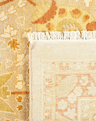 Traditional Mogul Ivory Wool Area Rug 8' 2" x 10' 5" - Solo Rugs