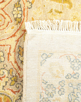 Traditional Mogul Ivory Wool Area Rug 8' 3" x 10' 3" - Solo Rugs