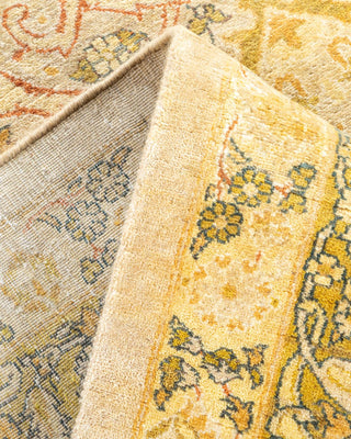 Traditional Mogul Ivory Wool Area Rug 8' 3" x 10' 3" - Solo Rugs