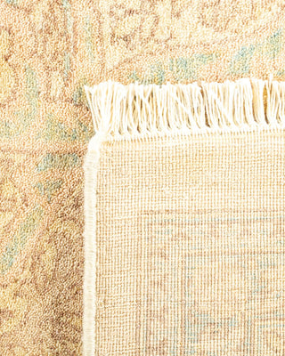 Traditional Mogul Ivory Wool Area Rug 8' 2" x 10' 1" - Solo Rugs