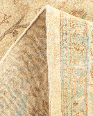 Traditional Mogul Ivory Wool Area Rug 8' 2" x 10' 1" - Solo Rugs