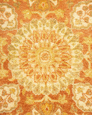 Traditional Mogul Ivory Wool Area Rug 8' 0" x 10' 2" - Solo Rugs