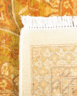 Traditional Mogul Ivory Wool Area Rug 8' 0" x 10' 2" - Solo Rugs