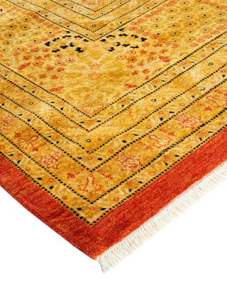 Mogul, One-of-a-Kind Handmade Area Rug - Orange, 18' 7" x 11' 10" - Solo Rugs