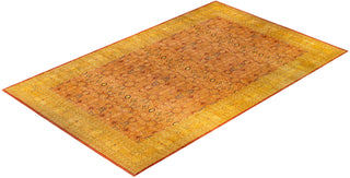 Mogul, One-of-a-Kind Handmade Area Rug - Orange, 18' 7" x 11' 10" - Solo Rugs