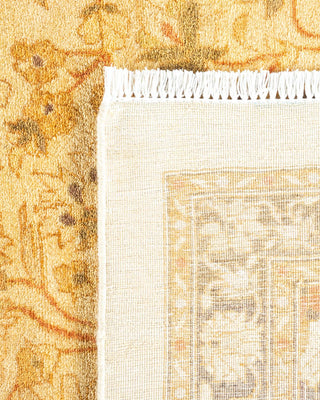 Traditional Mogul Ivory Wool Area Rug 9' 1" x 11' 10" - Solo Rugs