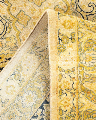 Traditional Mogul Ivory Wool Area Rug 8' 1" x 10' 1" - Solo Rugs