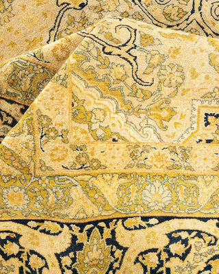 Traditional Mogul Ivory Wool Area Rug 8' 1" x 10' 1" - Solo Rugs