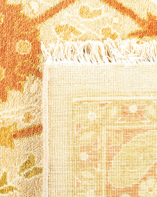 Traditional Mogul Ivory Wool Area Rug 7' 10" x 10' 2" - Solo Rugs