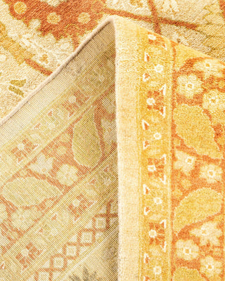 Traditional Mogul Ivory Wool Area Rug 7' 10" x 10' 2" - Solo Rugs