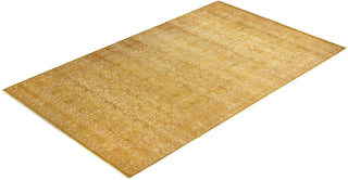 Traditional Mogul Green Wool Runner 8' 1" x 13' 10" - Solo Rugs