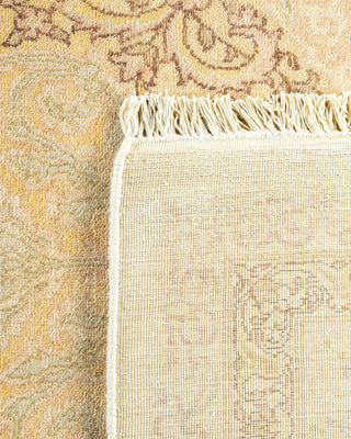 Traditional Mogul Ivory Wool Area Rug 8' 3" x 10' 5" - Solo Rugs