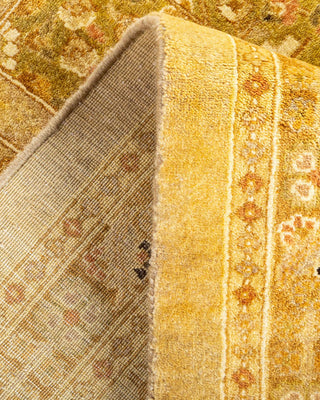 Traditional Mogul Ivory Wool Square Area Rug 8' 2" x 8' 4" - Solo Rugs