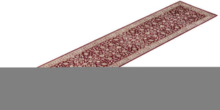 Traditional Mogul Red Wool Runner 2' 7" x 12' 5" - Solo Rugs