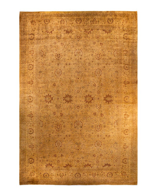 Fine Vibrance, One-of-a-Kind Handmade Area Rug - Yellow, 18' 2" x 12' 1" - Solo Rugs