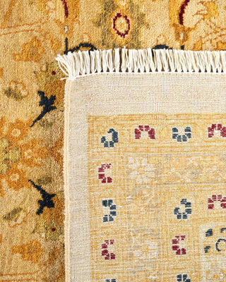Traditional Mogul Ivory Wool Area Rug 8' 2" x 10' 4" - Solo Rugs